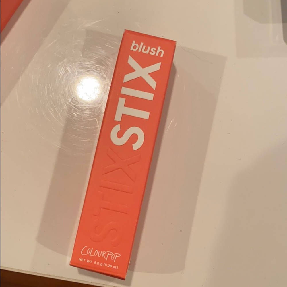 Colour pop blush stix more is more